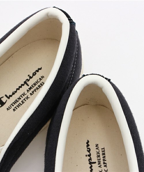 Champion（チャンピオン）の「ユニセックス 日本製 チャンピオン スウェット スリッポン Champion バーモント SLIP-ON（スニーカー・レディース・グレー/ネイビー・22.5cm/23cm/23.5cm/24cm/24.5cm/26.5cm/27cm/28cm）」の7枚目の写真