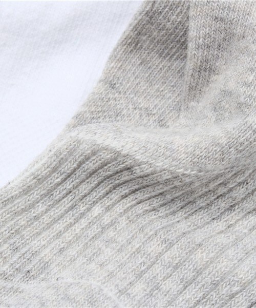 NIKE SPORTSWEAR（ナイキスポーツウェアー）の「ユニセックス 3足1組 ナイキ ソックス NIKE 3P COTTON CUSHION QUARTER SOCKS MOIST MNG SX4703（ソックス/靴下・レディース・ホワイト/ブラック/マルチ・24cm/27cm）」の7枚目の写真