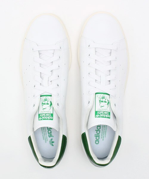 adidas（アディダス）の「ユニセックス アディダス スタンスミス グリーン adidas Originals STAN SMITH B24364（スニーカー・メンズ・ホワイト・23cm/23.5cm/24cm/24.5cm/26.5cm/27cm/27.5cm/28cm/28.5cm/29cm）」の8枚目の写真