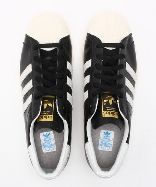 adidas（アディダス）の「ユニセックス アディダス スーパースター ビンテージ デラックス adidas SUPERSTAR 80s VINTAGE DX S74935（スニーカー・メンズ・ブラック・23cm/23.5cm/24cm/24.5cm/26cm/26.5cm/27cm/27.5cm/28cm/28.5cm/29cm）」の9枚目の写真