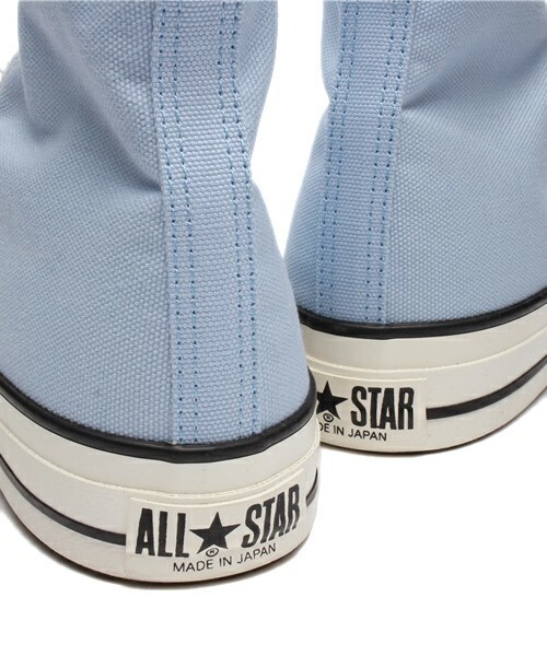 CONVERSE（コンバース）の「日本製 ユニセックス コンバース キャンバス オールスター ジャパン ハイカット CONVERSE CANVAS AS J HI（スニーカー・レディース・ライトブルー/ピンク・25.5cm/27cm/24cm/24.5cm）」の8枚目の写真