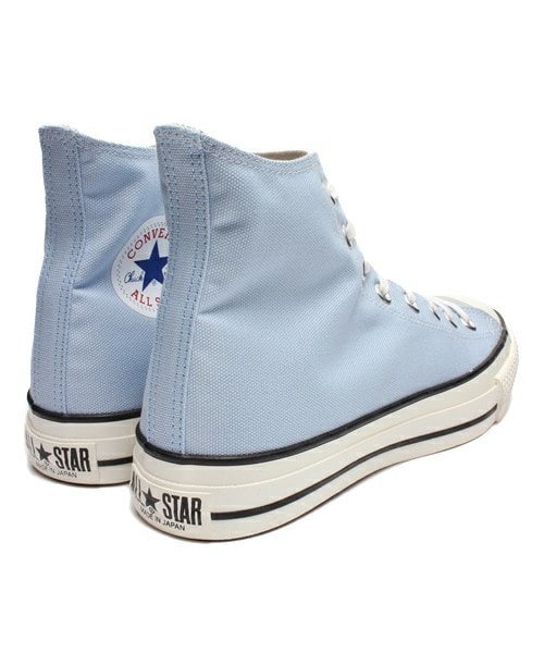 CONVERSE（コンバース）の「日本製 ユニセックス コンバース キャンバス オールスター ジャパン ハイカット CONVERSE CANVAS AS J HI（スニーカー・レディース・ライトブルー/ピンク・25.5cm/27cm/24cm/24.5cm）」の5枚目の写真