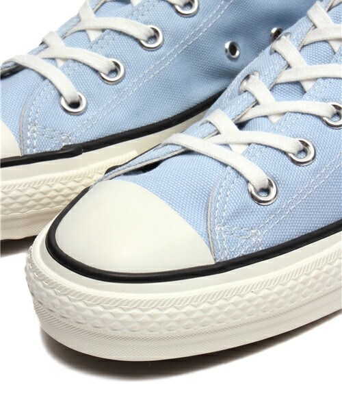 CONVERSE（コンバース）の「日本製 ユニセックス コンバース キャンバス オールスター ジャパン ハイカット CONVERSE CANVAS AS J HI（スニーカー・レディース・ライトブルー/ピンク・25.5cm/27cm/24cm/24.5cm）」の6枚目の写真