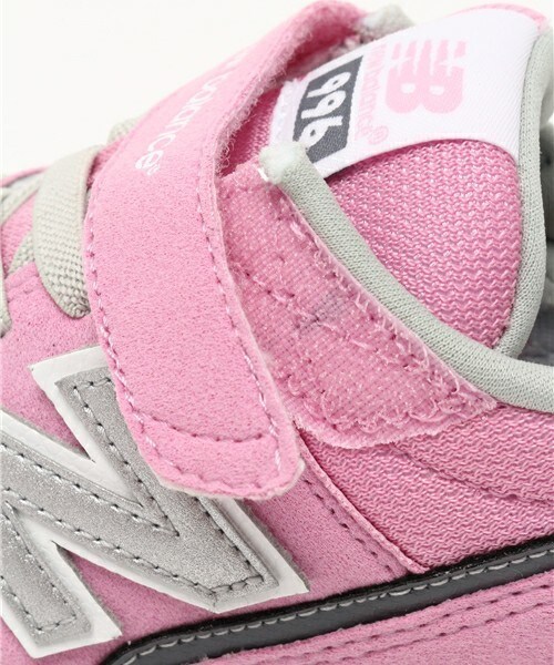 NEW BALANCE（ニューバランス）の「ベビー キッズ ニューバランス new balance KV996 CLY/COY/CRY（スニーカー・キッズ・ベージュ/ピンク/レッド・17cm/18cm/19cm/20cm/21cm）」の9枚目の写真