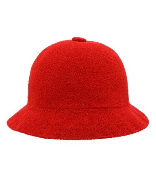 KANGOL(カンゴール)の「ユニセックス カンゴール バミューダカジュアル ハット KANGOL BERMUDA CASUAL(ハット・メンズ・ブラック/レッド・MEDIUM)」の3枚目の写真
