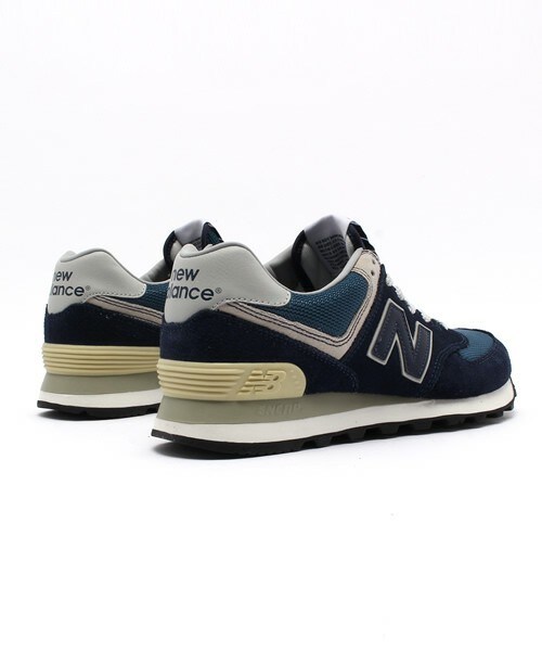 NEW BALANCE（ニューバランス）の「レディースサイズ ニューバランス グレー ネイビー new balance ML574 VG/VN（スニーカー・レディース・グレー/ネイビー・23cm/23.5cm/24cm/24.5cm）」の6枚目の写真