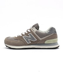 NEW BALANCE | レディースサイズ ニューバランス グレー ネイビー new balance ML574 VG/VN(スニーカー)