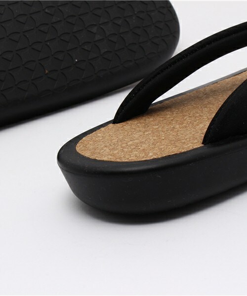 JOJO(ジョジョ)の「日本製 メンズ ジョジョサンダル JOJO SANDAL 京都祇園(ビーチサンダル・メンズ・ブラック・27cm)」の6枚目の写真