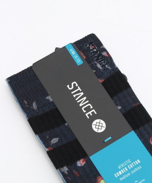 STANCE（スタンス）の「メンズ スタンスソックス STANCE CAGE（ソックス/靴下・メンズ・ブラック・LARGE）」の2枚目の写真