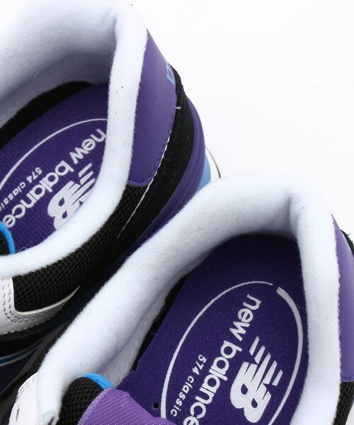 NEW BALANCE（ニューバランス）の「ウィメンズ ニューバランス new balance WL574 MON/MOX/MOY（スニーカー・レディース・ブラック/グレー/ネイビー・23cm/23.5cm/24cm/24.5cm）」の9枚目の写真
