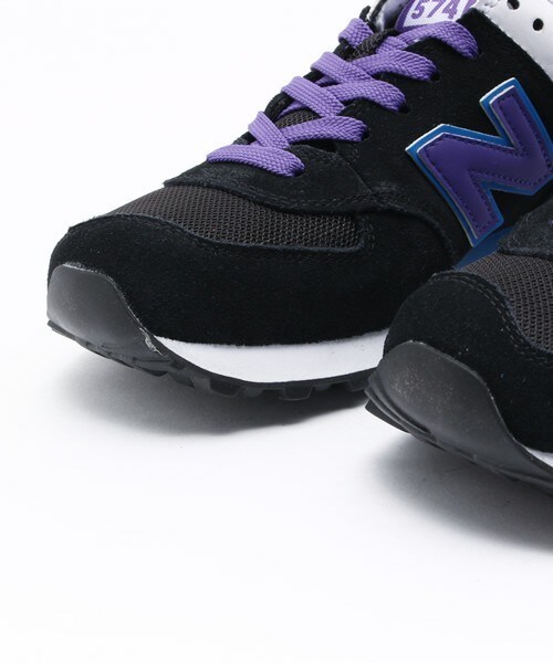 NEW BALANCE（ニューバランス）の「ウィメンズ ニューバランス new balance WL574 MON/MOX/MOY（スニーカー・レディース・ブラック/グレー/ネイビー・23cm/23.5cm/24cm/24.5cm）」の7枚目の写真