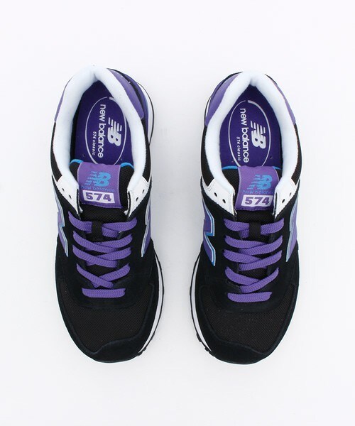 NEW BALANCE（ニューバランス）の「ウィメンズ ニューバランス new balance WL574 MON/MOX/MOY（スニーカー・レディース・ブラック/グレー/ネイビー・23cm/23.5cm/24cm/24.5cm）」の11枚目の写真