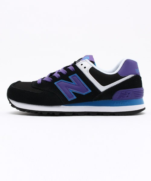 NEW BALANCE（ニューバランス）の「ウィメンズ ニューバランス new balance WL574 MON/MOX/MOY（スニーカー・レディース・ブラック/グレー/ネイビー・23cm/23.5cm/24cm/24.5cm）」の4枚目の写真