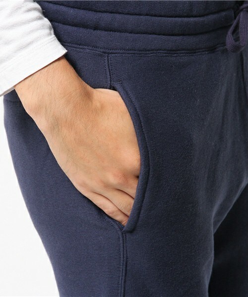 Champion(チャンピオン)の「メンズ チャンピオン リバースウィーブ 青単 スウェットパンツ Champion RW SWEATPANT C3-E205(その他パンツ・メンズ・ブラック/グレー/ネイビー・LARGE/MEDIUM/SMALL/X-LARGE)」の9枚目の写真