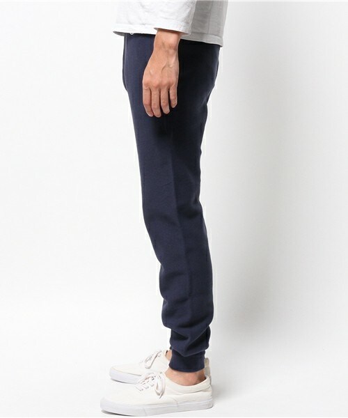 Champion(チャンピオン)の「メンズ チャンピオン リバースウィーブ 青単 スウェットパンツ Champion RW SWEATPANT C3-E205(その他パンツ・メンズ・ブラック/グレー/ネイビー・LARGE/MEDIUM/SMALL/X-LARGE)」の4枚目の写真