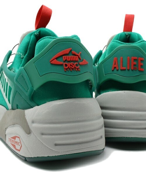 PUMA（プーマ）の「メンズ プーマ エーライフ ディスク PUMA DISC X TRINOMIC X ALIFE 357737-01（スニーカー・メンズ・グリーン・28cm/26cm/26.5cm/27cm/27.5cm）」の8枚目の写真