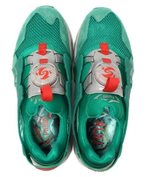 PUMA（プーマ）の「メンズ プーマ エーライフ ディスク PUMA DISC X TRINOMIC X ALIFE 357737-01（スニーカー・メンズ・グリーン・28cm/26cm/26.5cm/27cm/27.5cm）」の12枚目の写真