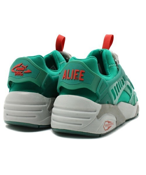 PUMA（プーマ）の「メンズ プーマ エーライフ ディスク PUMA DISC X TRINOMIC X ALIFE 357737-01（スニーカー・メンズ・グリーン・28cm/26cm/26.5cm/27cm/27.5cm）」の3枚目の写真