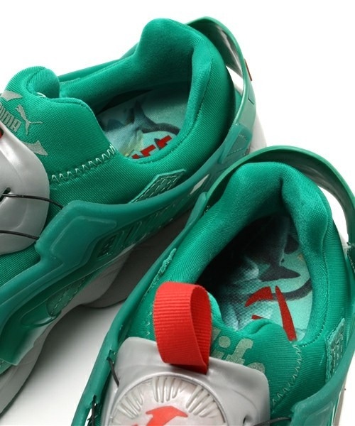 PUMA（プーマ）の「メンズ プーマ エーライフ ディスク PUMA DISC X TRINOMIC X ALIFE 357737-01（スニーカー・メンズ・グリーン・28cm/26cm/26.5cm/27cm/27.5cm）」の7枚目の写真