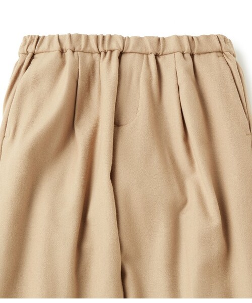 ADAM ET ROPE'（アダムエロペ）の「ウールフランネル ラウンジパンツ（パンツ・メンズ・キャメル系/ネイビー・M/L）」の5枚目の写真