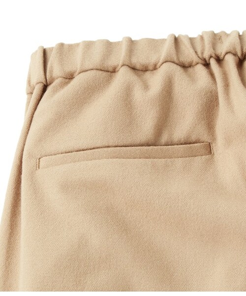 ADAM ET ROPE'（アダムエロペ）の「ウールフランネル ラウンジパンツ（パンツ・メンズ・キャメル系/ネイビー・M/L）」の9枚目の写真