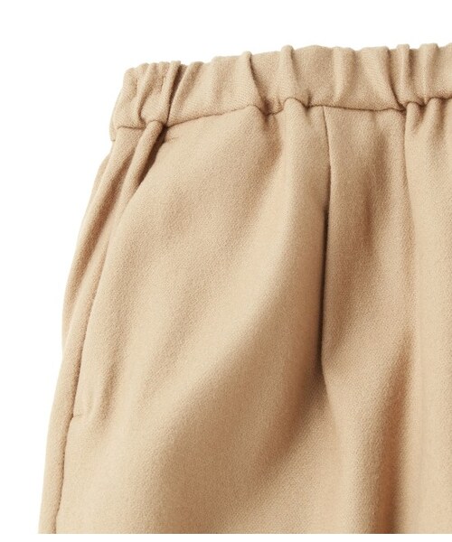 ADAM ET ROPE'（アダムエロペ）の「ウールフランネル ラウンジパンツ（パンツ・メンズ・キャメル系/ネイビー・M/L）」の6枚目の写真