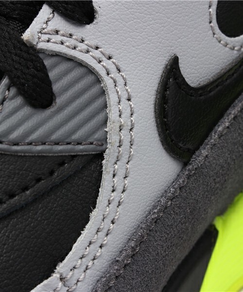 NIKE SPORTSWEAR（ナイキスポーツウェアー）の「ベビー キッズ ナイキ エアマックス トドラー NIKE AIR MAX 90 LTR TD 724823-002（スニーカー・キッズ・ブラック・13cm/14cm/15cm/16cm）」の10枚目の写真