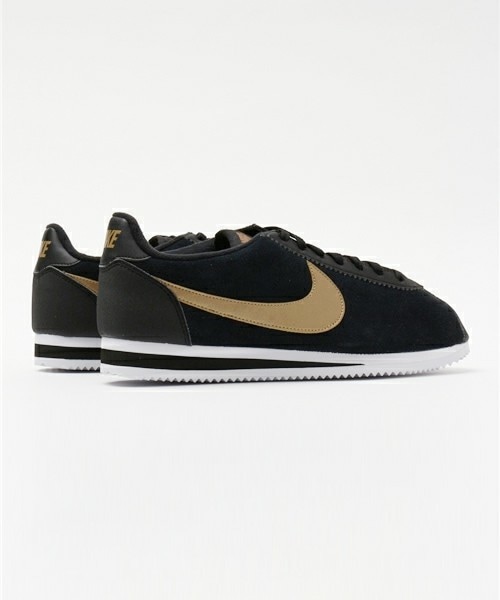 NIKE SPORTSWEAR（ナイキスポーツウェアー）の「ユニセックス ナイキ コルテッツ レザー NIKE CLASSIC CORTEZ LEATHER 749571-091（スニーカー・メンズ・ブラック・24cm/24.5cm/25cm/25.5cm/27.5cm/28cm/28.5cm/29cm/29.5cm）」の4枚目の写真
