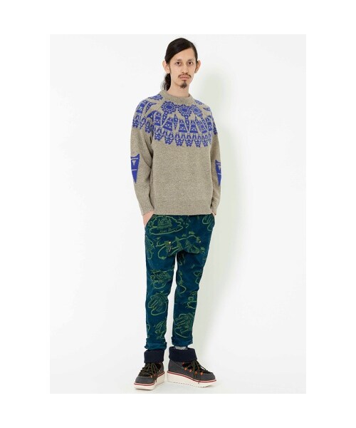 mercibeaucoup,(メルシーボークー)の「メルシーボークー、 / タワーニット / セーター(トップス・レディース・khaki/purple/charcoal gray・01/03)」の12枚目の写真