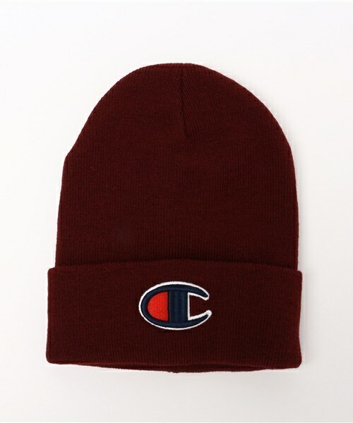 Champion(チャンピオン)の「ユニセックス チャンピオン アクリルビーニー ニット帽 Champion BIG C BEANIE CAP CP150414(ニットキャップ/ビーニー・レディース・ホワイト/ブラック/グレー/グリーン/ブルー/ネイビー/ピンク/レッド/バーガンディー・ONE SIZE)」の9枚目の写真