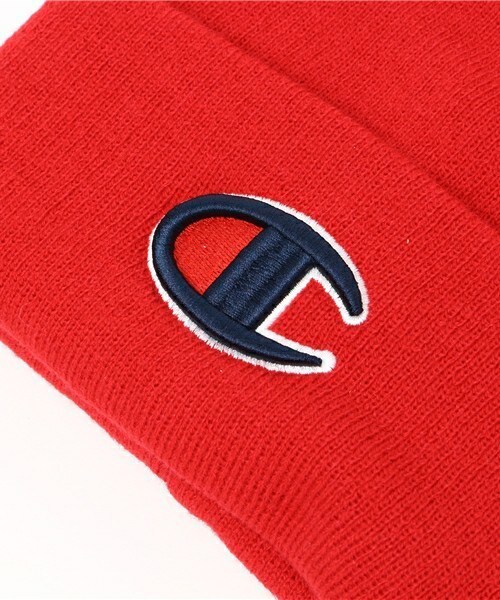 Champion(チャンピオン)の「ユニセックス チャンピオン アクリルビーニー ニット帽 Champion BIG C BEANIE CAP CP150414(ニットキャップ/ビーニー・レディース・ホワイト/ブラック/グレー/グリーン/ブルー/ネイビー/ピンク/レッド/バーガンディー・ONE SIZE)」の11枚目の写真