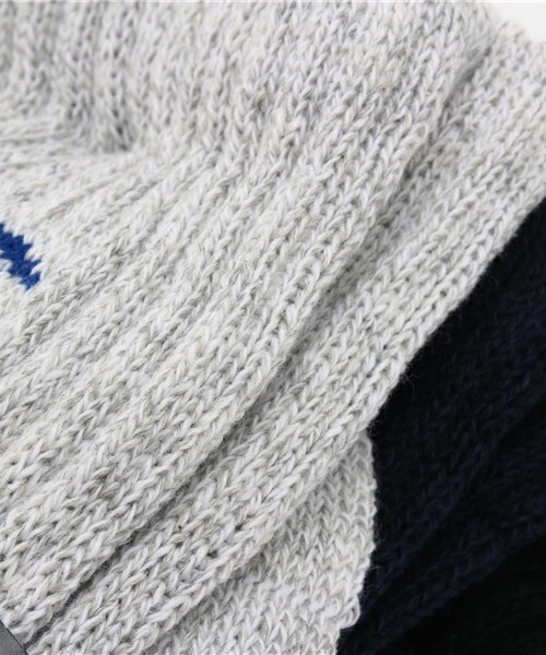 Champion(チャンピオン)の「3足1セット ユニセックス チャンピオン パイルソックス Champion Socks CS-0701(ソックス/靴下・レディース・ホワイト/ブラック/グレー/マルチ・MEDIUM/SMALL)」の6枚目の写真