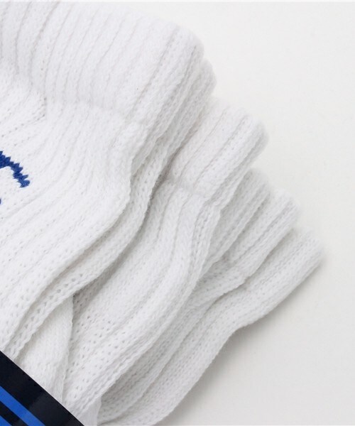Champion(チャンピオン)の「3足1セット ユニセックス チャンピオン パイルソックス Champion Socks CS-0701(ソックス/靴下・レディース・ホワイト/ブラック/グレー/マルチ・MEDIUM/SMALL)」の9枚目の写真