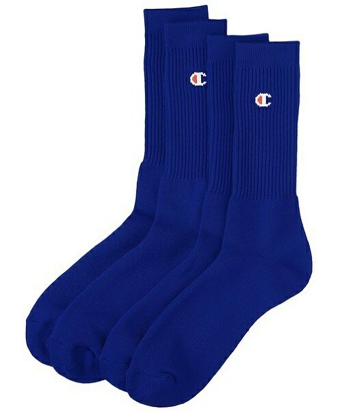 Champion（チャンピオン）の「2足1セット メンズ チャンピオン ソックス Champion Socks CMSBG002（ソックス/靴下・メンズ・ホワイト/ブラック/グレー/チャコールグレー/ブルー/レッド・MEDIUM）」の5枚目の写真