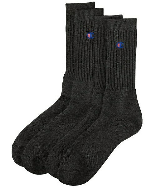 Champion（チャンピオン）の「2足1セット メンズ チャンピオン ソックス Champion Socks CMSBG002（ソックス/靴下・メンズ・ホワイト/ブラック/グレー/チャコールグレー/ブルー/レッド・MEDIUM）」の3枚目の写真
