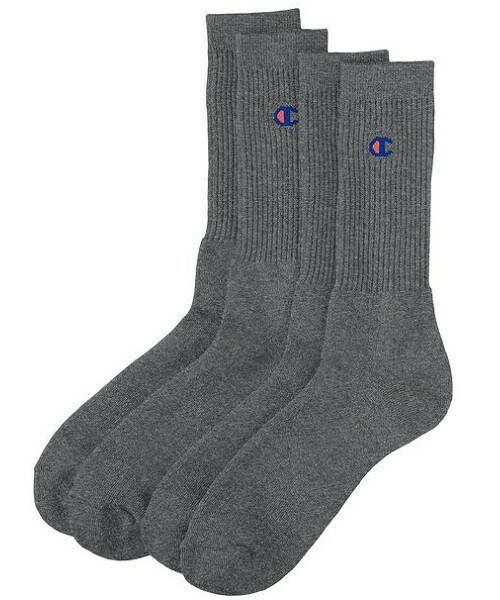 Champion（チャンピオン）の「2足1セット メンズ チャンピオン ソックス Champion Socks CMSBG002（ソックス/靴下・メンズ・ホワイト/ブラック/グレー/チャコールグレー/ブルー/レッド・MEDIUM）」の4枚目の写真