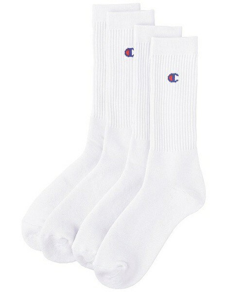 Champion（チャンピオン）の「2足1セット メンズ チャンピオン ソックス Champion Socks CMSBG002（ソックス/靴下・メンズ・ホワイト/ブラック/グレー/チャコールグレー/ブルー/レッド・MEDIUM）」の2枚目の写真