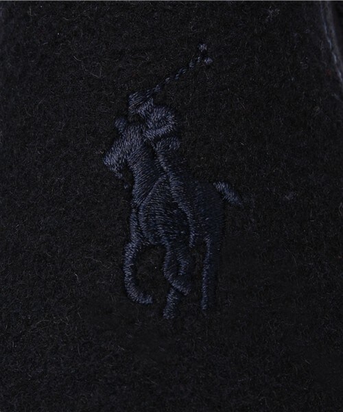 POLO RALPH LAUREN（ポロ ラルフ ローレン）の「ジュニア ウィメンズ ポロ ラルフローレン ウール スリッポンスニーカー POLO SETH SLIP ON WOOL Jr（スニーカー・レディース・ブラック/グレー/ネイビー・23cm/23.5cm/24cm/24.5cm/25cm）」の12枚目の写真