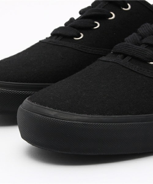 POLO RALPH LAUREN（ポロ ラルフ ローレン）の「ジュニア ウィメンズ ポロ ラルフローレン ウールスニーカー POLO CARVER WOOL Jr（スニーカー・レディース・ブラック・23cm/24cm/25cm/26cm）」の6枚目の写真