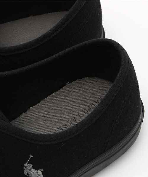 POLO RALPH LAUREN（ポロ ラルフ ローレン）の「ジュニア ウィメンズ ポロ ラルフローレン ウールスニーカー POLO CARVER WOOL Jr（スニーカー・レディース・ブラック・23cm/24cm/25cm/26cm）」の8枚目の写真