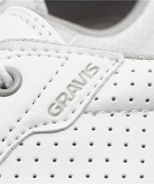 GRAVIS(グラヴィス)の「メンズ グラビス ローダウン ホワイト ローカット GRAVIS LOWDOWN MNS WHITE/GRAY(スニーカー・メンズ・ホワイト・26cm/26.5cm/27cm/27.5cm/28cm)」の9枚目の写真