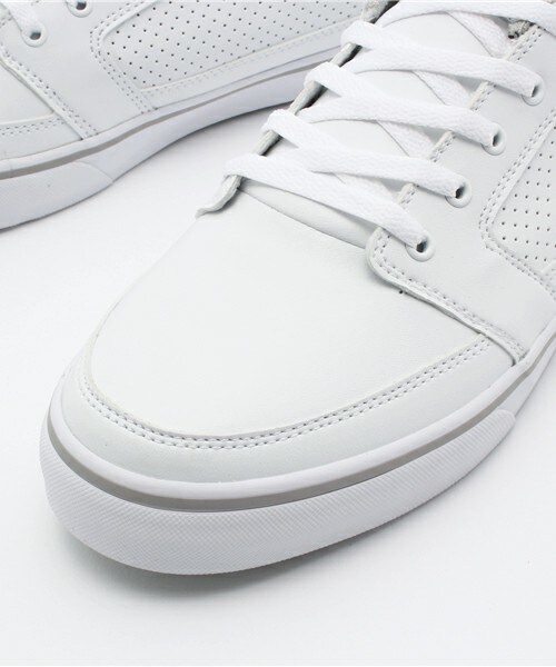 GRAVIS(グラヴィス)の「メンズ グラビス ローダウン ホワイト ローカット GRAVIS LOWDOWN MNS WHITE/GRAY(スニーカー・メンズ・ホワイト・26cm/26.5cm/27cm/27.5cm/28cm)」の5枚目の写真