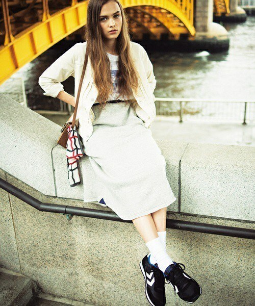 hummel（ヒュンメル）の「ユニセックス ヒュンメル リフレックス トリコ Hummel Reflex Low HM63781（スニーカー・メンズ・ホワイト/ブラック/グレー/ネイビー・23cm/24cm/25cm/26.5cm/27cm/28cm/22.5cm）」の5枚目の写真