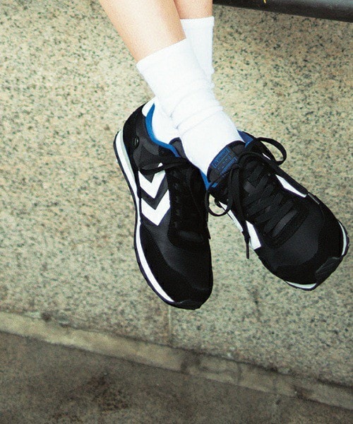 hummel（ヒュンメル）の「ユニセックス ヒュンメル リフレックス トリコ Hummel Reflex Low HM63781（スニーカー・メンズ・ホワイト/ブラック/グレー/ネイビー・23cm/24cm/25cm/26.5cm/27cm/28cm/22.5cm）」の3枚目の写真