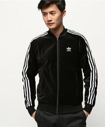 adidas | メンズ アディダス ベロア スーパースター ジャージ adidas SS VELOUR TRACKTOP AO3567(ジャージ)