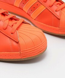 靴 adidas 80s Super Star REFLECTIVE NITEJ adidas（アディダス）の「ユニセックス アディダス スーパー