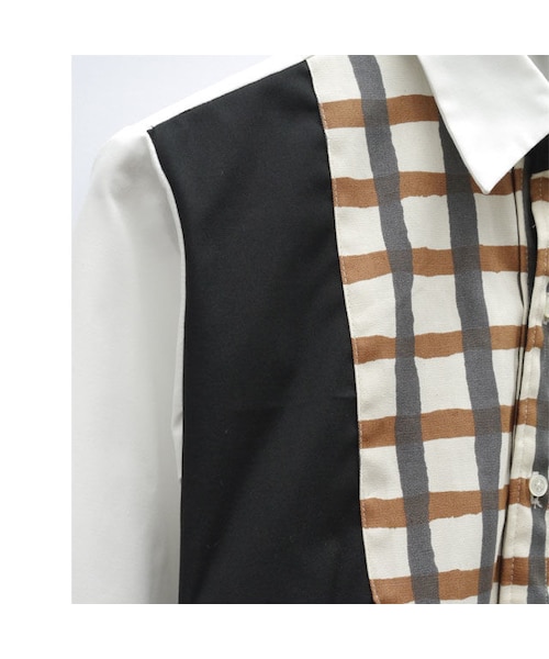 NIRAME.CO（ニラメッコ）の「マーブルチョコレートしゃつ。（シャツ/ブラウス・メンズ・その他）」の12枚目の写真