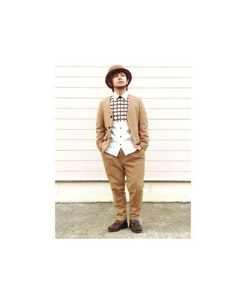 NIRAME.CO（ニラメッコ）の「マーブルチョコレートしゃつ。（シャツ/ブラウス・メンズ・その他）」の3枚目の写真