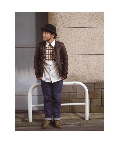 NIRAME.CO（ニラメッコ）の「マーブルチョコレートしゃつ。（シャツ/ブラウス・メンズ・その他）」の4枚目の写真