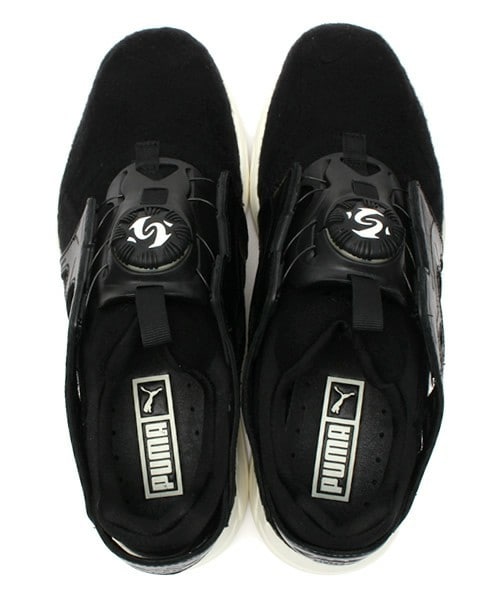 PUMA（プーマ）の「メンズ プーマ ディスクブレイズ フェルト ブラック PUMA DISC BLAZE FELT 358820-03（スニーカー・メンズ・ブラック・26.5cm/27cm/27.5cm/28cm）」の9枚目の写真